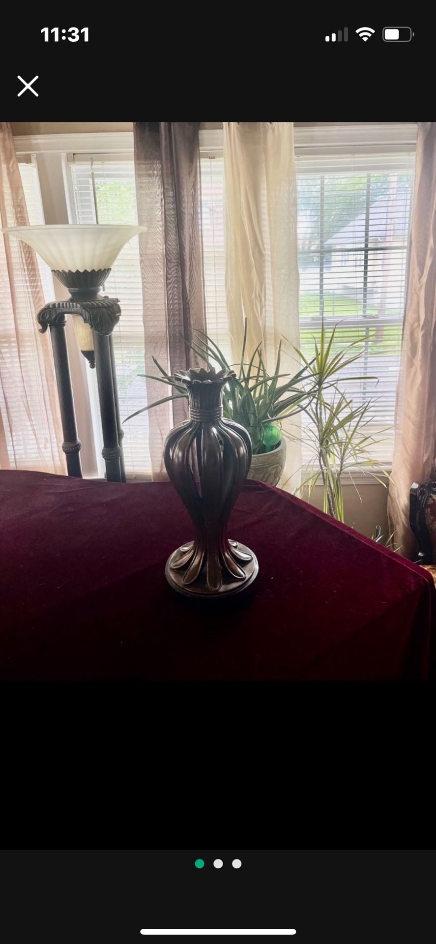 Beautiful Floor Candle Holder Pillar 