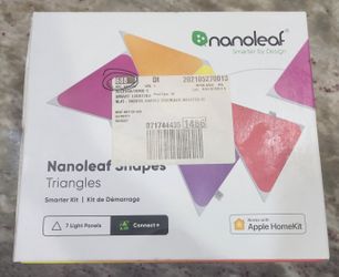 Nanoleaf Shapes Triangles Starter Kit (7 Panels) – New in Box
