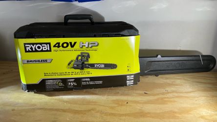 Ryobi Chainsaw and Charger - BRAND NEW