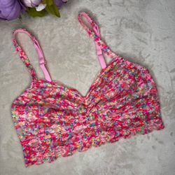 Victoria’s Secret PINK Floral Lace Bralette - Women’s