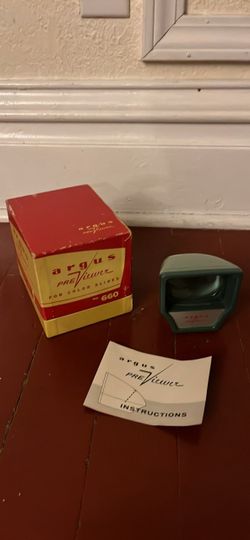 Vintage Argus Previewer for color slides
