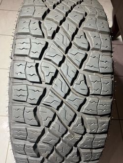 LT 305/70/18. One used Goodyear Wrangler 10 ply tire great red.