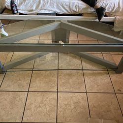Glass Entertainment Center 