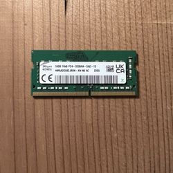 SK Hynix 16GB 1Rx8 PC4-3200AA DDR4 SODIMM Laptop Memory Ram