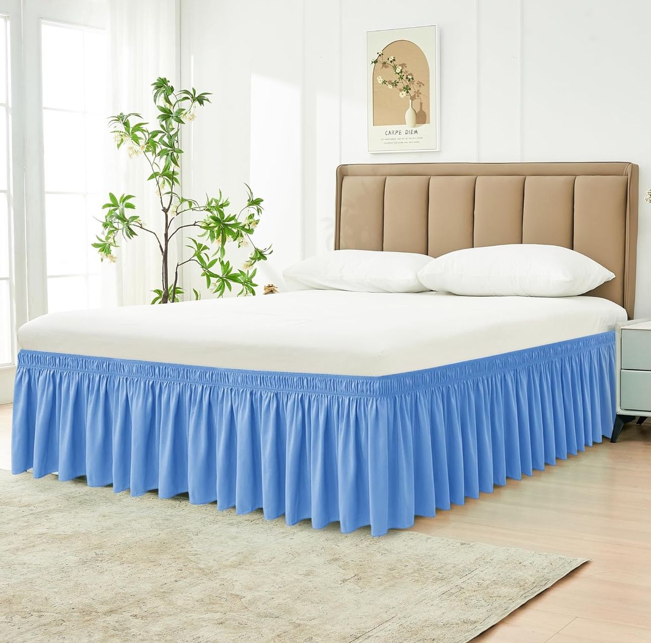 King Bed, Frame & Skirt 