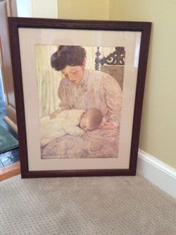 LARGE FRAMED PICTURE