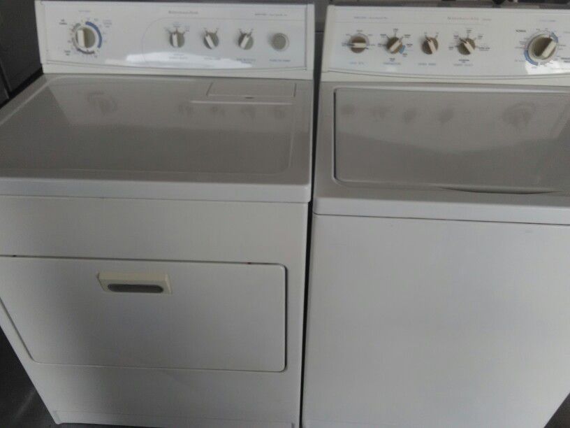 KitchenAid washer and dryer set