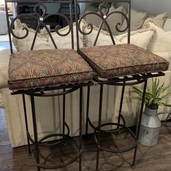 high chairs/ bar stools.