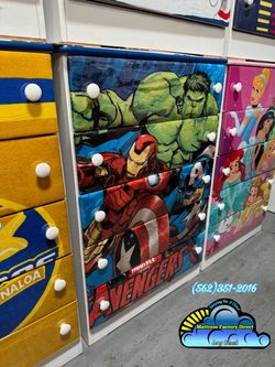 Avengers five drawer dresser new chest cajonera Comoda compressed