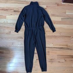 Beyond Yoga Women's Small Ski Weekend Black Jumpsuit Cabincore Winter Cozy