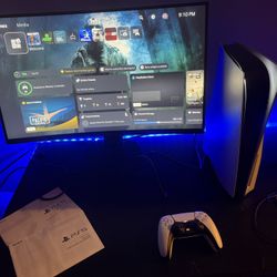 PS5 Gaming Setup 