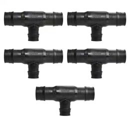 Uponor ProPEX 1 in. x 1 in. x 3/4 in. PEX-A Expansion Barb Engineered Polymer Reducing Tee (5-Pack) @BC-525