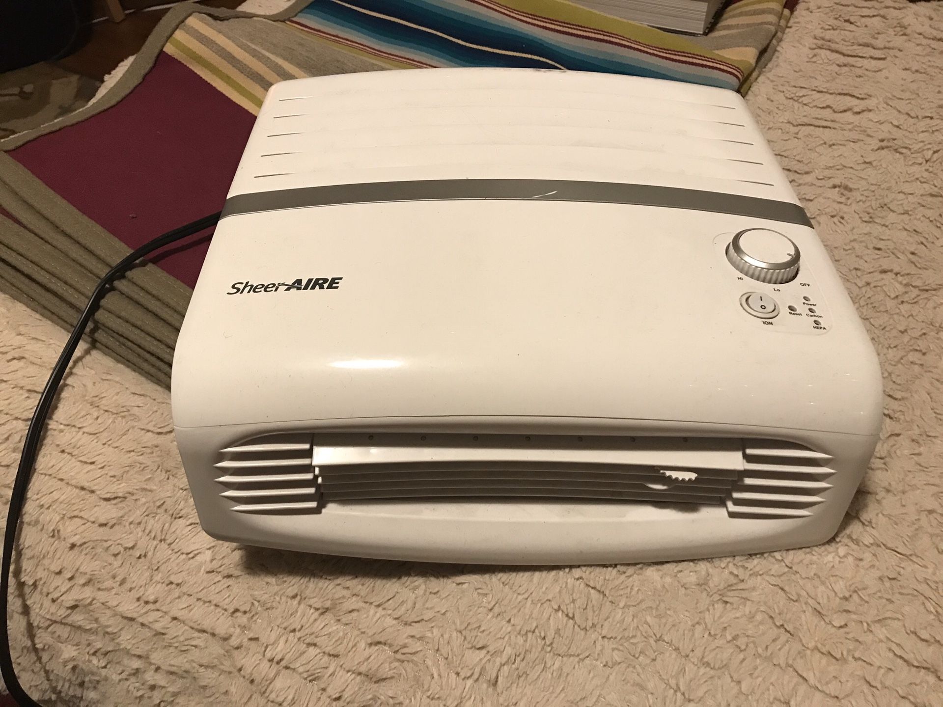 Sheer Aire Desktop HEPA Air Purifier