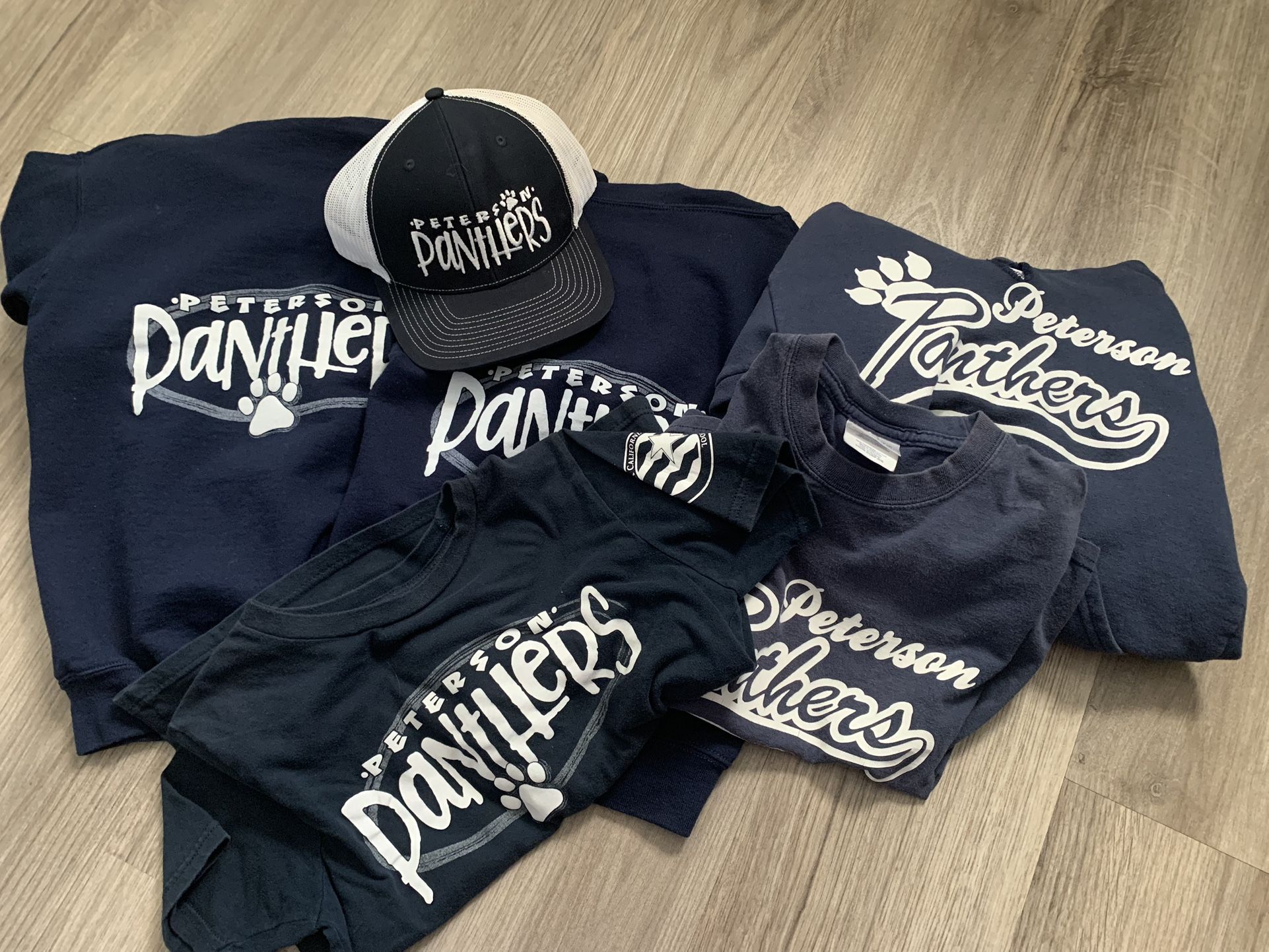 Peterson Elementary Merced School Spirit Clothing