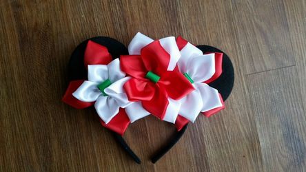 Flower Minnie Mouse ears