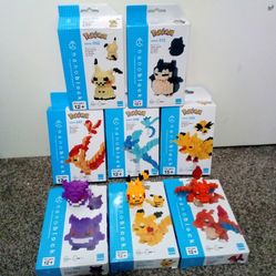 Pokemon Nano Blocks $40