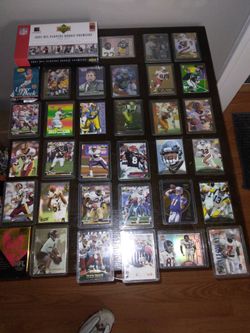Foot Ball Cards Collection Make A Offer