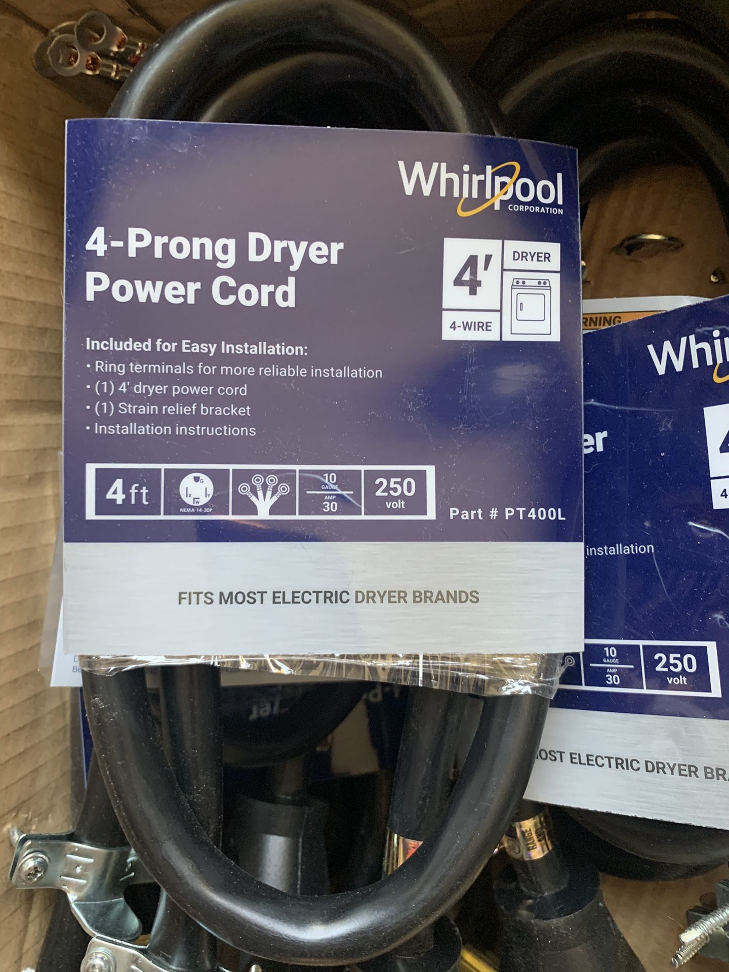4 Prong Dryer Power Cords