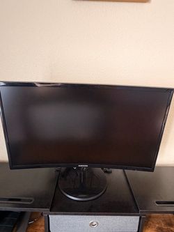 24” Curved Computer Monitor