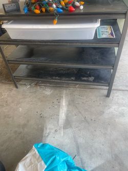 Metal Utility Shelving Unit 3-Tier