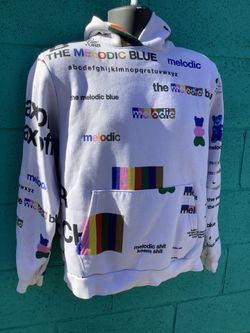 Baby Keem The Melodic Blue Ultra Rare Hollow Graphic Size Medium Hoodie 