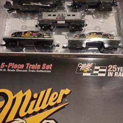 Rusty Wallace Miller Train Set