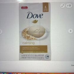 Bar Calming Oatmeal and Rice Milk Scent 3.75Oz, 6 Bar Beauty