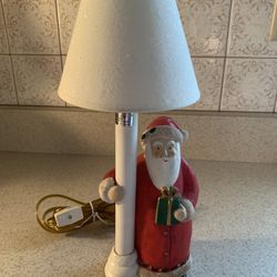Vintage Cresswell Collections Santa Lamp