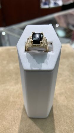 14KT Gold Ring with Diamonds