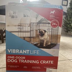 One Door Dog Training Crate