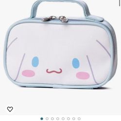 Cinamoroll- Cute Cosmetic Bag for Girls - Toiletry Beauty Accessories Makeup Organizer -