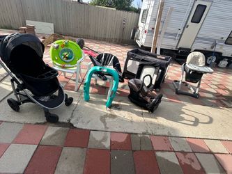 Baby Gear Bundle – Stroller, Car Seat, Play Yard & More