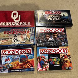 Board games (Monopoly Games)
