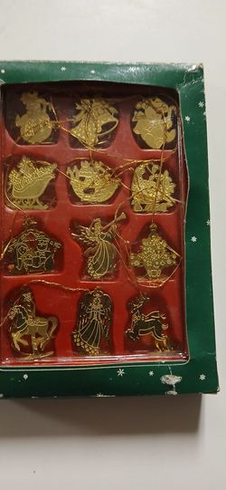 Kurt Adler 12 piece Christmas decoration