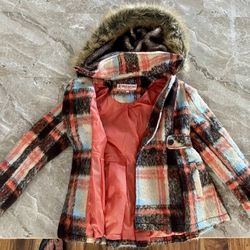 Girl's Urban Republic Coat w/Hood- Beautiful, Cozy & Thick! (NEW)