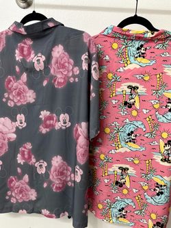 Disney Mickey Mouse Button-Up Shirts. gender neutral