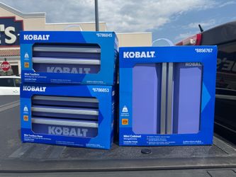 Kobalt Mini 3-piece Tool Box Set