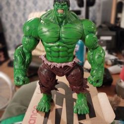 2008 Marvel Avengers Diamond Select Incredible Hulk 10 Inch Action Figure Loose Or Make Offer