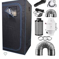 3 ft x 3ft x 6ft Grow Tent +  Giixer 1000W LED light + Taotonics 4L Humidifier + Dual Fans