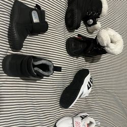 Kids Nike 10C, Nautica 7, Jan & Jul 5