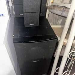 Bose Surround Sound 5 Speakers And Subwoofer