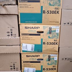 Sharp 1200 Watt Microwave Black 