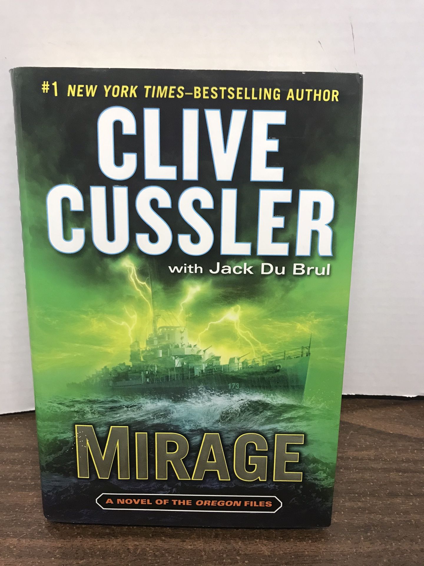 Clive Cussler hardcover book, Mirage