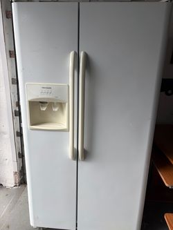 Frigidaire Side-by-Side Refrigerator with Ice and Water Dispenser