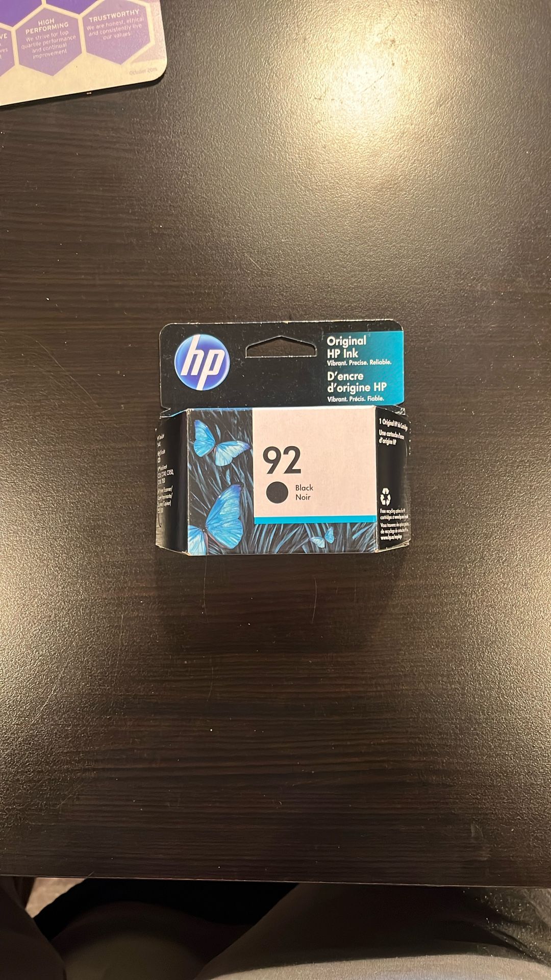 HP 92 Printer Cartridge