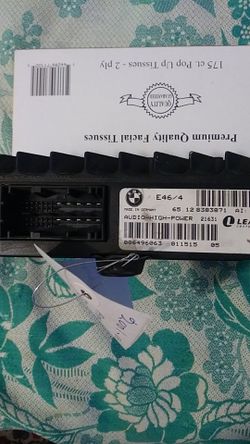 2106 BMW 325i amplifier and one month guarantee mixed up in Van Nuys