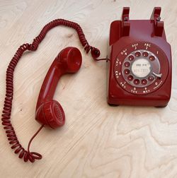 Western Electric 500DM RED Antique REAL Phone