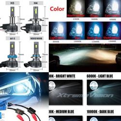 Hid lights kit - led headlight bulbs - Prius - any housing - toyota mazda cx5 miata 2015 Lights  honda accord civic crv cbr h13 h11 9006 h4 h7 9007 h1