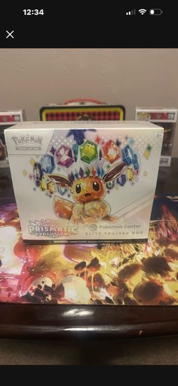 Prismatic Evolution Pokémon Center Etb