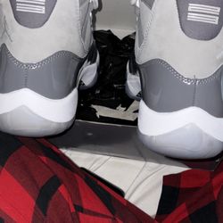 Cool Grey Jordan 11 Retro. Size 9 W / 7.5 M